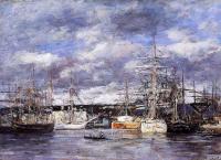 Boudin, Eugene - The Vauban Basin at Le Havre